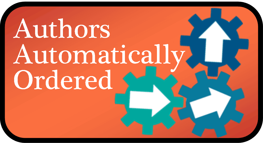Authors Automatically Ordered