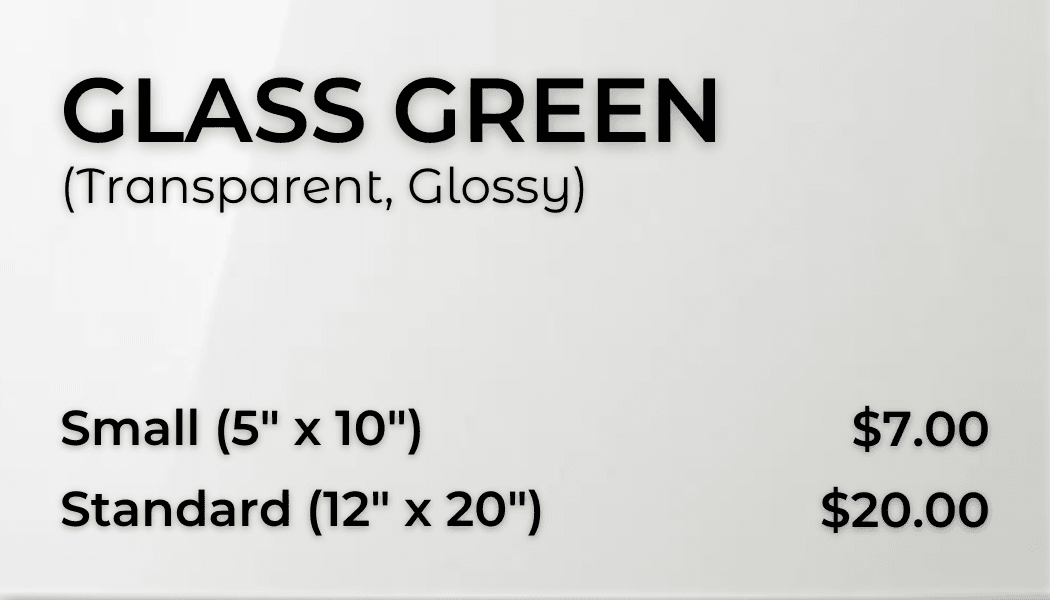 Glass Green