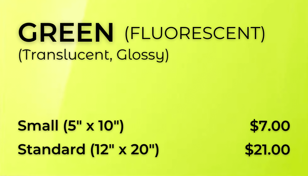 Green (Fluorescent)