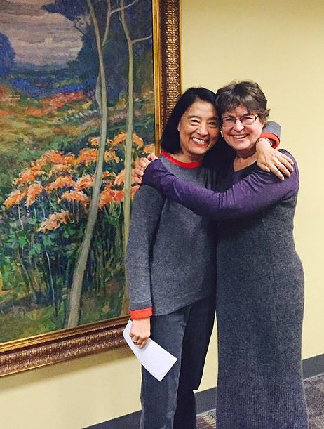 Karen Joy Fowler and Gail Tsukiyama